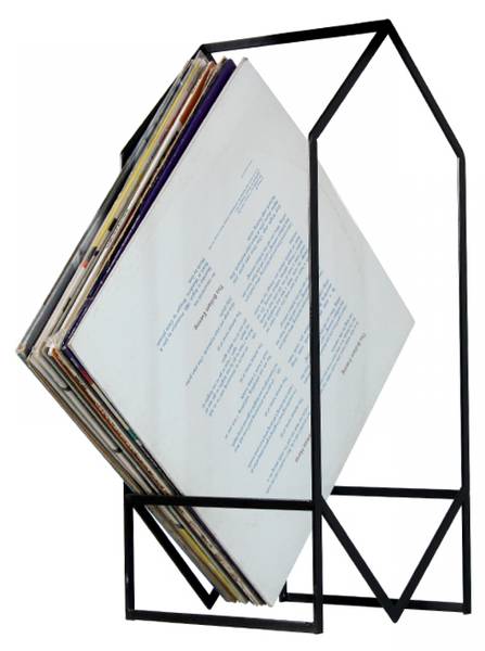 LP Regal GGKR25G-ZWART Schwarz - Metall - 20 x 46 x 20 cm