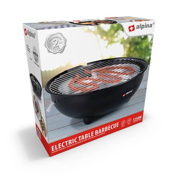 Grill MEALBA610011 Schwarz - Metall - 32 x 13 x 35 cm