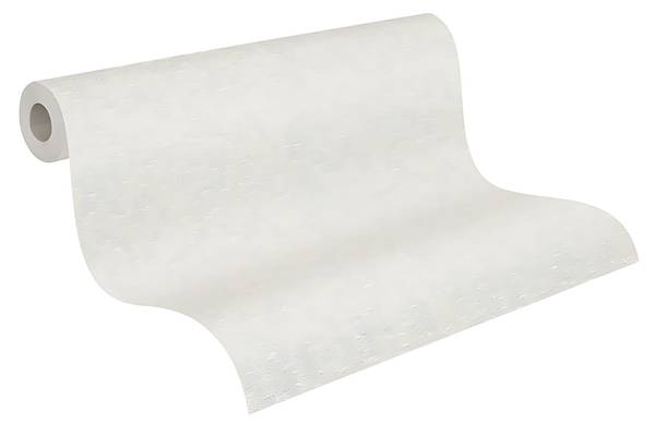 Überstreichbare Tapete 586513-GU Weiß - Fleece - 106 x 1 x 1 cm