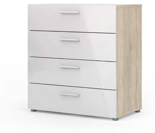 Ladekast Petra bruin - eikenhouten look