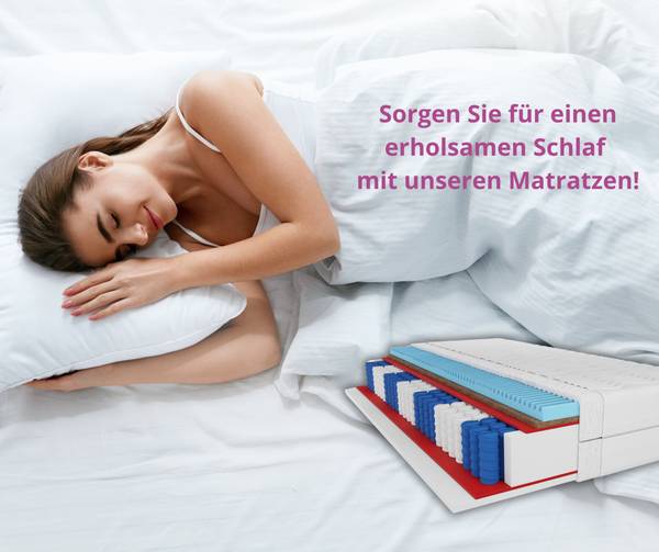 Taschenfederkernmatratze Premium Kokos Liegefläche Breite: 100 cm