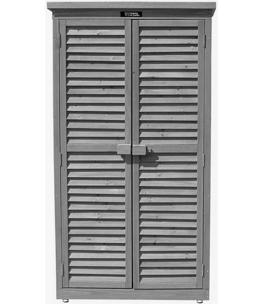 Gartenschrank - Gartentruhe space Braun - Massivholz - 38 x 148 x 87 cm