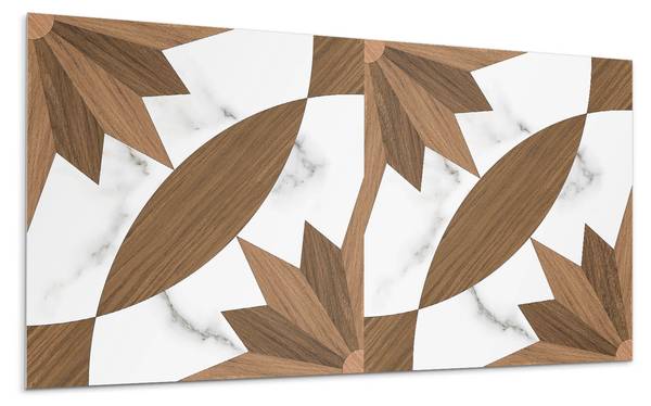 Klebepaneele Geo Holz 100 x 50 cm