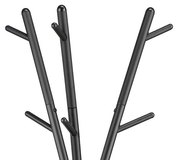 Kleiderständer CARL Schwarz - Metall - 52 x 170 x 52 cm