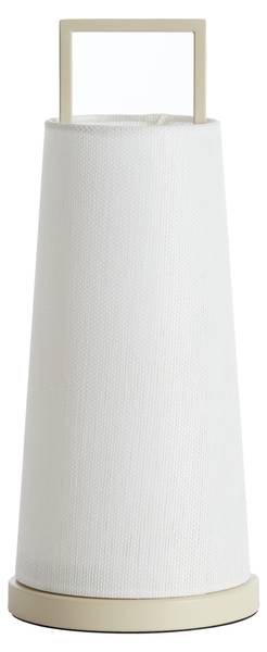 Tischleuchte FYON Braun - Textil - 16 x 38 x 16 cm