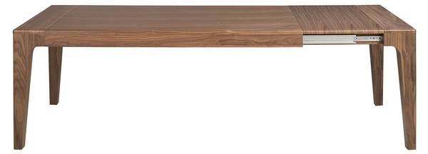 Ausziehbarer Esstisch 1190 Braun - Walnuss - 200 x 75 x 90 cm