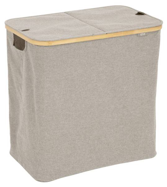 Korb TIDY Beige - Bambus - 33 x 54 x 54 cm