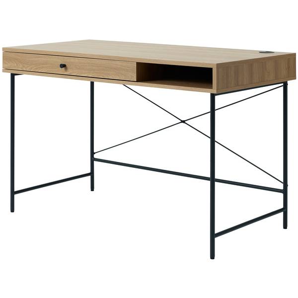 Schminktisch Mogest Beige - Holzwerkstoff - 120 x 76 x 60 cm