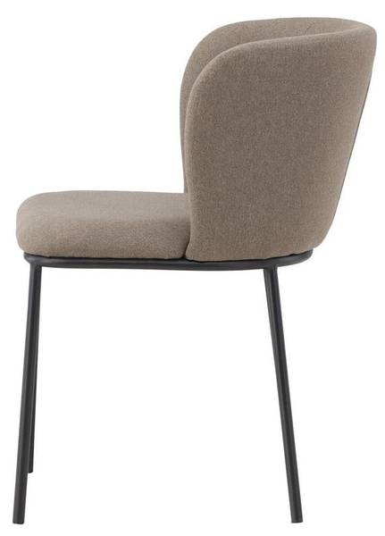 Polsterstühle Edina (2er-Set) Braun