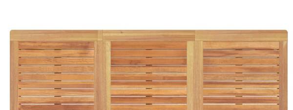 Garten-Essgruppe 3157155 (5-teilig) Braun - Teakholz - 90 x 77 x 150 cm