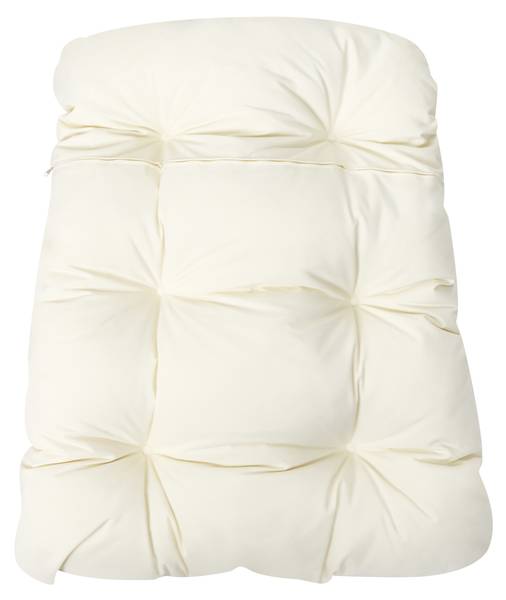 Hängesessel MONTALCINO Beige - Schwarz - Blau - Textil - 102 x 195 x 105 cm