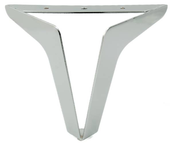 Möbelfuß Olite Silber - Höhe: 15 cm