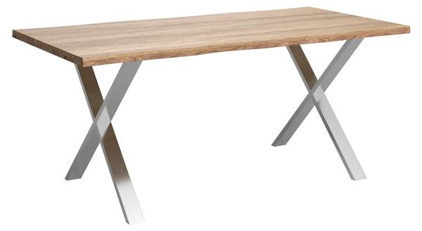 Tischplatte NOAH Braun - Holz teilmassiv - 160 x 4 x 90 cm