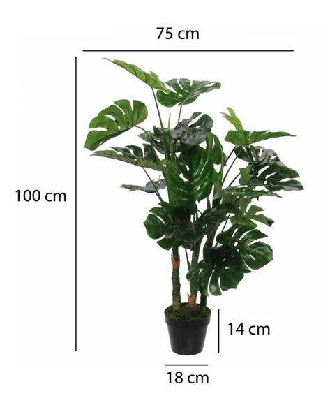 Knstliche Pflanze Monstera kaufen | home24