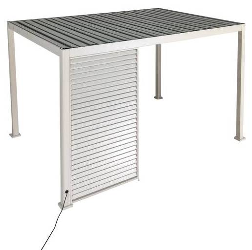 Jalousie EVORA Beige - Metall - 6 x 238 x 123 cm