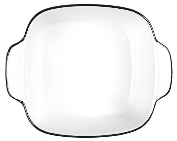 Schale Kennedy&Bowl Weiß - Keramik - 12 x 5 x 15 cm