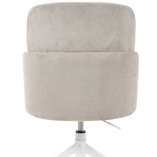 Bürostuhl DRYDEN Beige - Taupe - Weiß