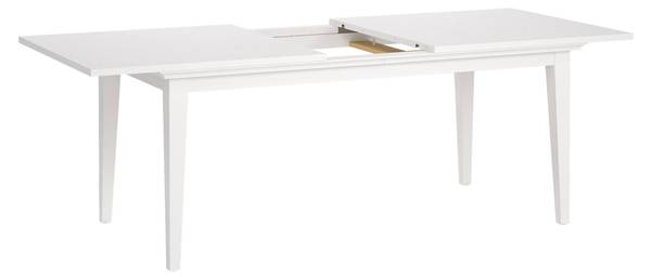 Esstisch Morgane Weiß - Holzwerkstoff - 180 x 76 x 95 cm