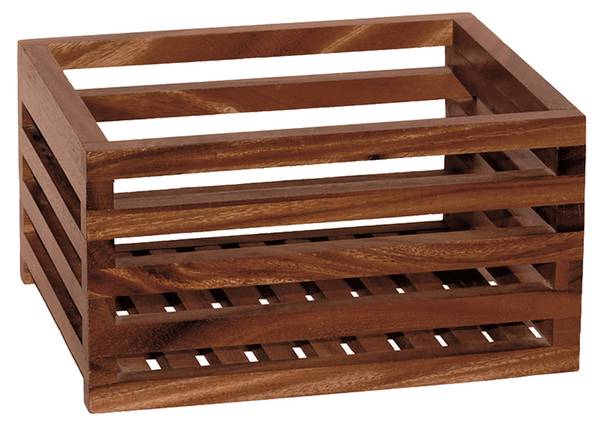 Korb Timber Craft Braun - Massivholz - 20 x 13 x 25 cm