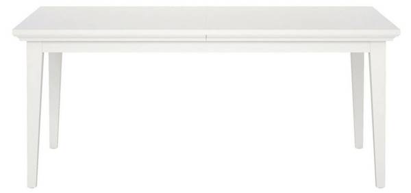 Esstisch Morgane Weiß - Holzwerkstoff - 180 x 76 x 95 cm