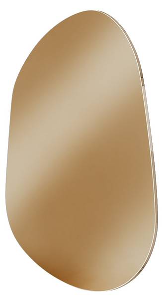 Wandspiegel GUILINO Holz teilmassiv - 50 x 68 x 1 cm