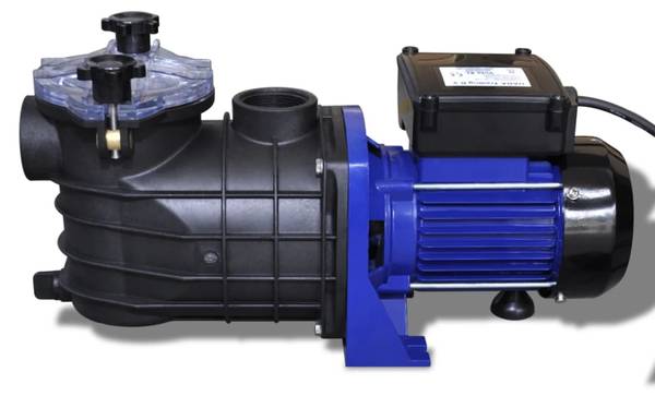 Pool Filterpumpe 290638 Schwarz - Kunststoff - 19 x 22 x 42 cm