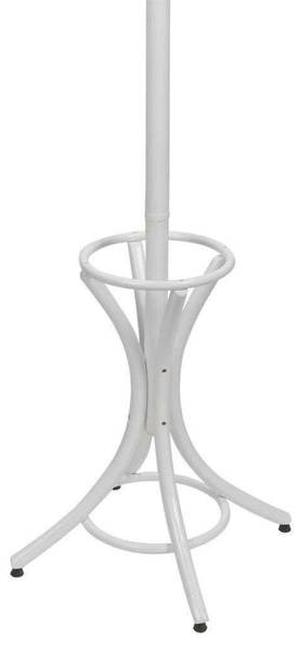 Standgarderobenständer 5096667356 Weiß - Holz teilmassiv - 53 x 187 x 39 cm
