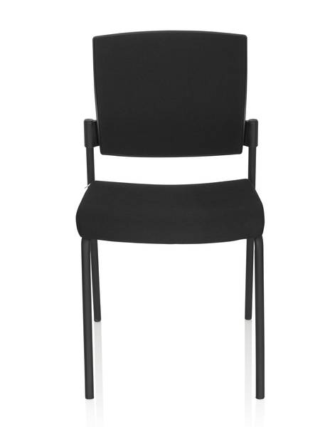 Vierfußstuhl K9 V PRO Schwarz - Strukturstoff - Polyester - Webstoff - 48 x 90 x 58 cm