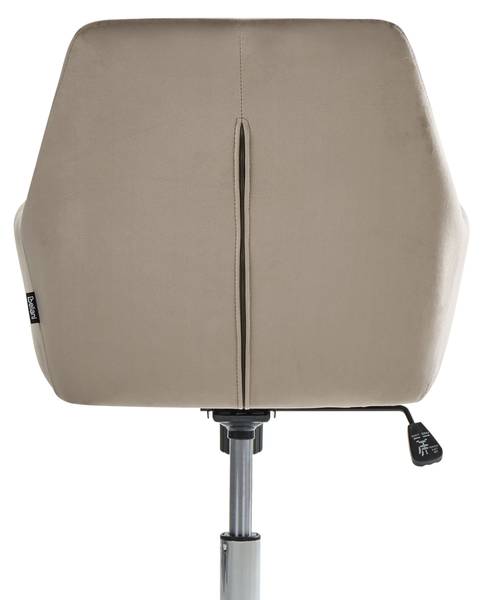Bürostuhl WELLSTON Beige - Schwarz - Silber - Taupe