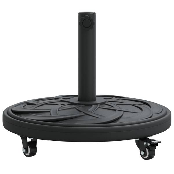 Base de parasol 42002566 Noir - Acier - 45 x 39 x 45 cm