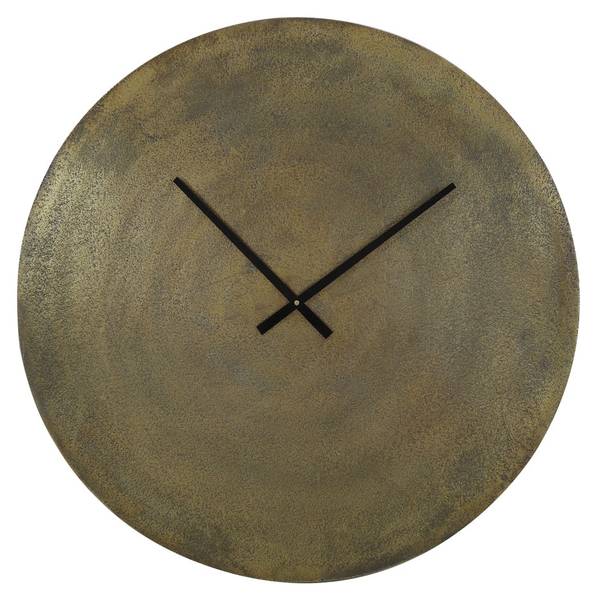 Horloge murale Licola Marron - Métal - 2 x 59 x 59 cm