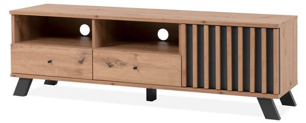 TV-Board Medan 3406 Braun - Holzwerkstoff - 44 x 138 x 40 cm