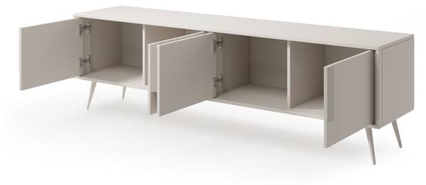 TV-Schrank Vivara Beige - Holzwerkstoff - 187 x 55 x 40 cm