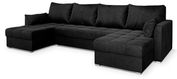 Ecksofa NAKO M Schwarz
