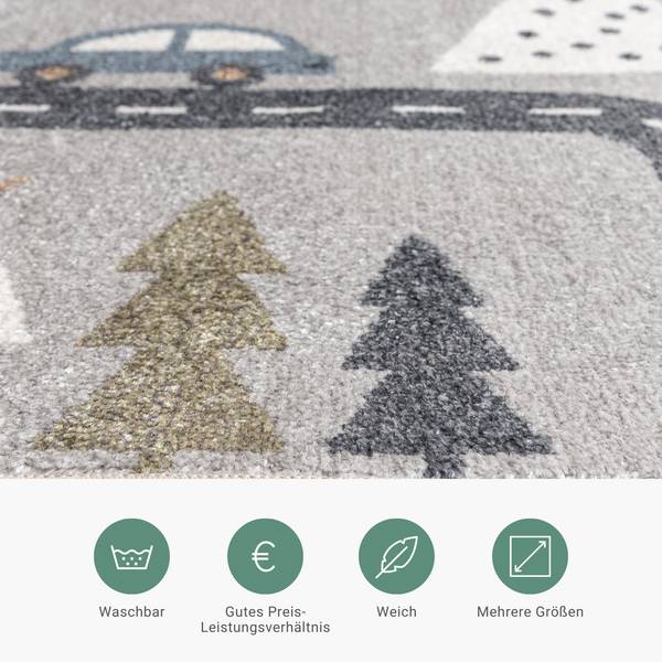 Teppich Ravi Road Polyester - 120 x 1 x 170 cm