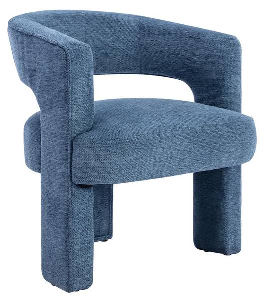 Sessel mit gerader Rückenlehne FONTANOVA Blau