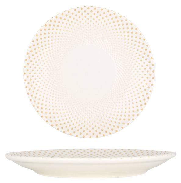 Assiette à desserts Punto 2 él. 17 x 17 cm