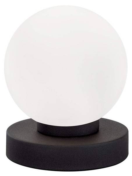 Tischlampe Rostfarbig Weiß Touch dimmbar Braun - Weiß
