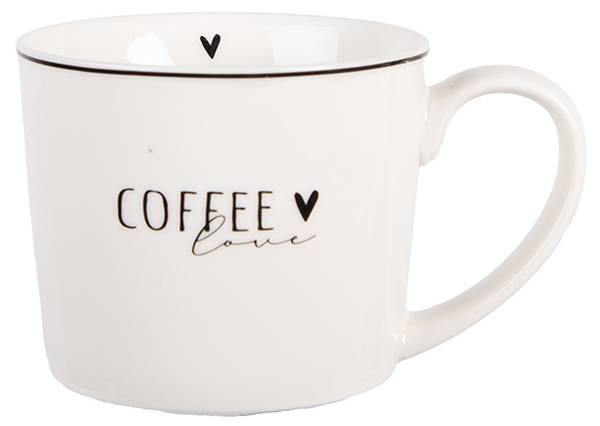 Tasse Maddox&Cups Weiß - Porzellan - 8 x 7 x 12 cm