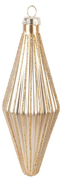 Weihnachtskugel Xmas 51247 Gold - Glas - 5 x 15 x 5 cm