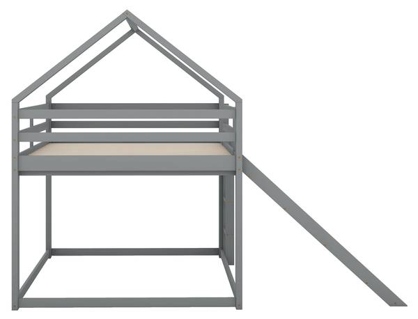 Kinderbett K-455 Grau