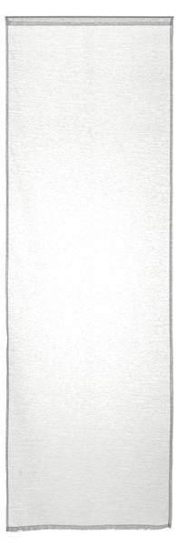 Lot de 2 voilages MOLY Blanc - Textile - 1 x 160 x 60 cm