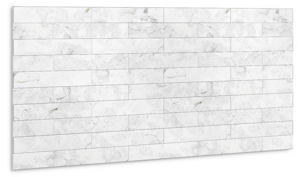 Selbstklebendes Wandpaneel Stein Grau - Polyester PVC - 100 x 50 x 0 cm