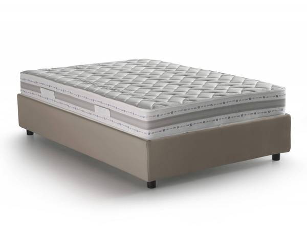 Lit demi-carré Matilde Gris marron