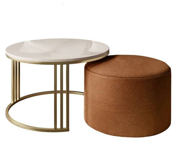Couchtisch mit Hocker LORI kaufen