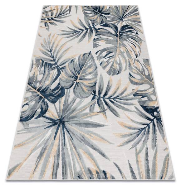 Tapis Structurel Botanic 65265 Feuilles 117 x 170 cm