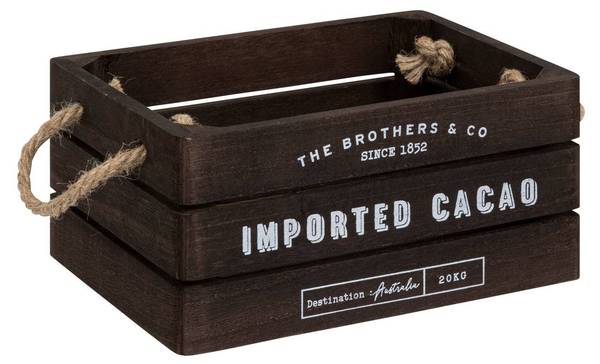 Kisten DENYS 3er-Set Braun