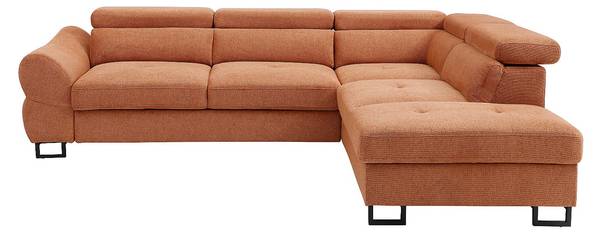 Schlafsofa VAVERDO Braun - Textil - 272 x 76 x 230 cm