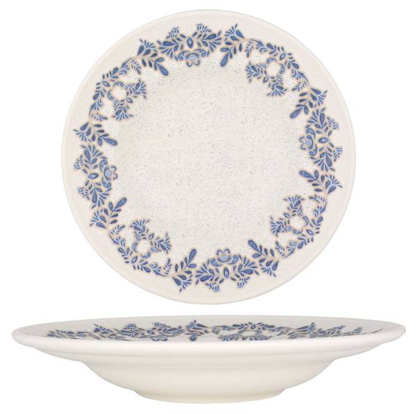 Assiette De Pâtes Valeria 2 él. Porcelaine - 27 x 2 x 27 cm