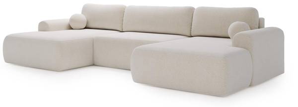 Ecksofa Aurora Weiß